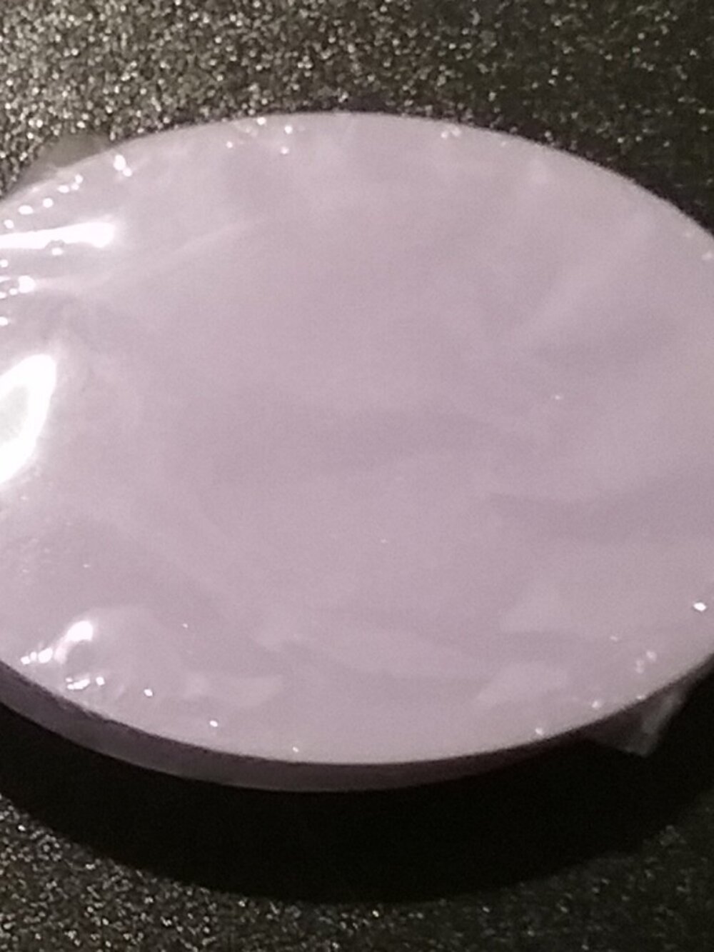 Lavender Botanical Oval Hand Poured Goat Milk Soap Bar (Single Bar)